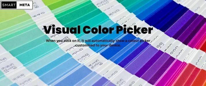 Visual color picker