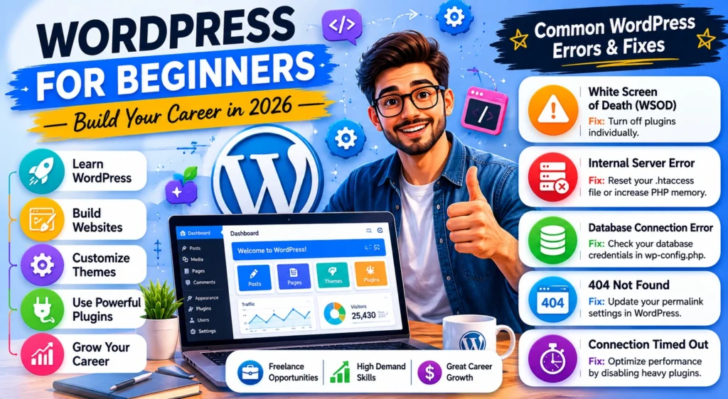 WordPress for Beginners: Build Your Career in 2026 2 WordPress for Beginners